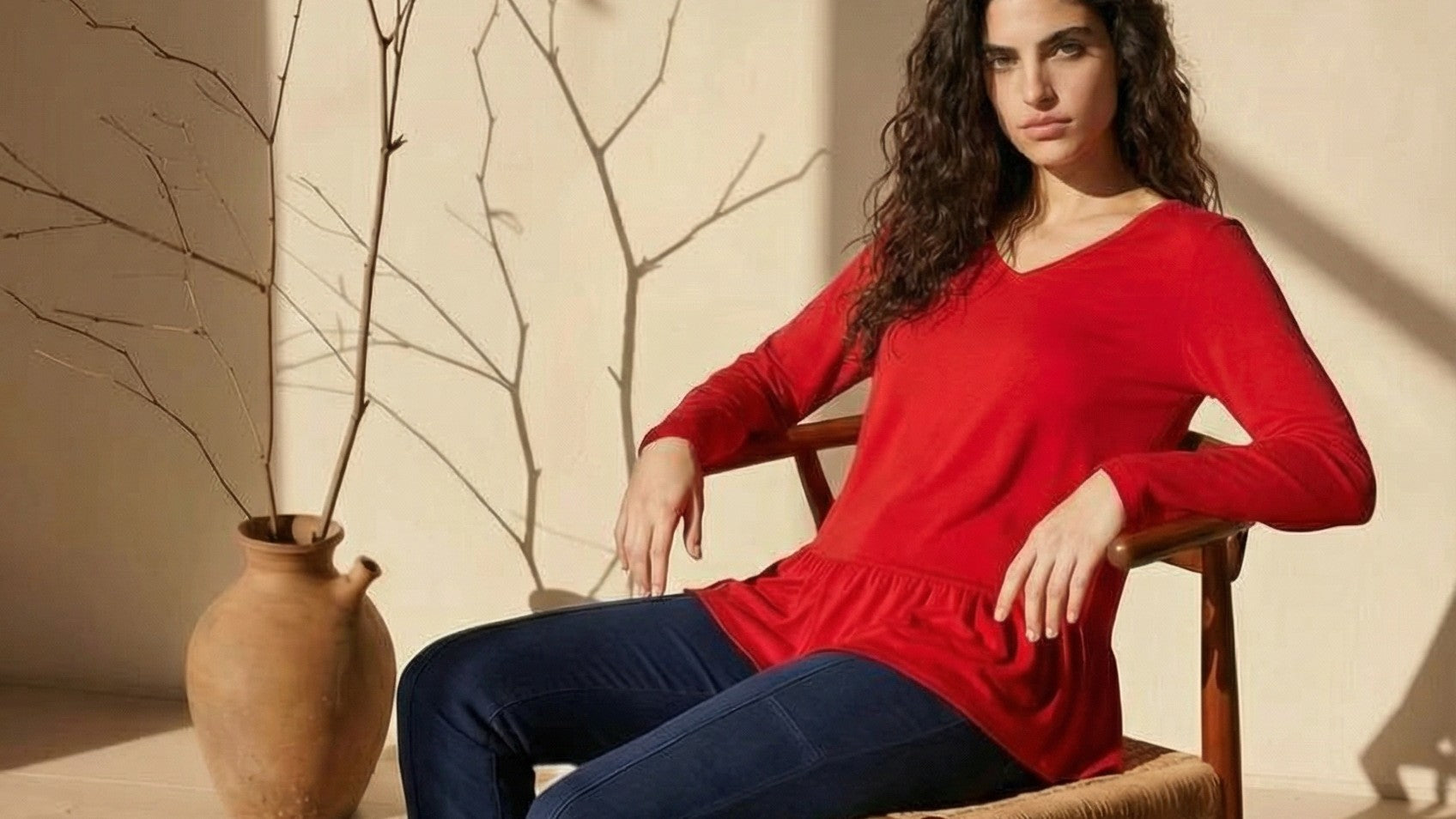 thumbnail image 2 of Womens Crewneck Short Sleeve Sweater Spring Casual Tshirts Ribbed... 2 of 14