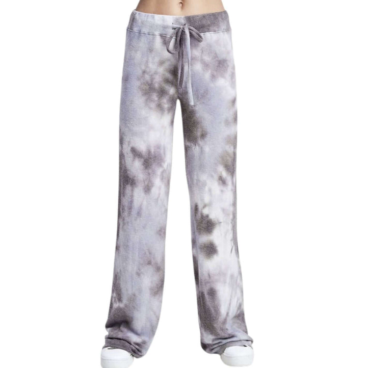 Brand: Phil Love | Lavender & Gray Tie Dye Plush & Cozy Loungewear Set | Proudly Made in the USA | Classy Cozy Cool Women's Clothing Boutique
