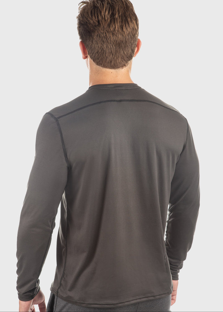 Experience all-day comfort with the Essential SoftTECH™ Shirt, designed for men who value lightweight, breathable wear. Featuring a relaxed fit, back yoke, and flat seams, this long sleeve tee moves with you while reducing irritation. Ideal for spring activities, it offers built-in UPF 50 protection to shield your skin from the sun’s harmful rays. Choose from multiple colors and enjoy quality you can trust—proudly made in the USA since 1990. Elevate your everyday wardrobe with this versatile essential.