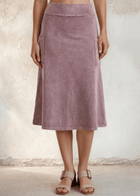 Alyssa Very Versatile Cotton Skirt Pink Denim