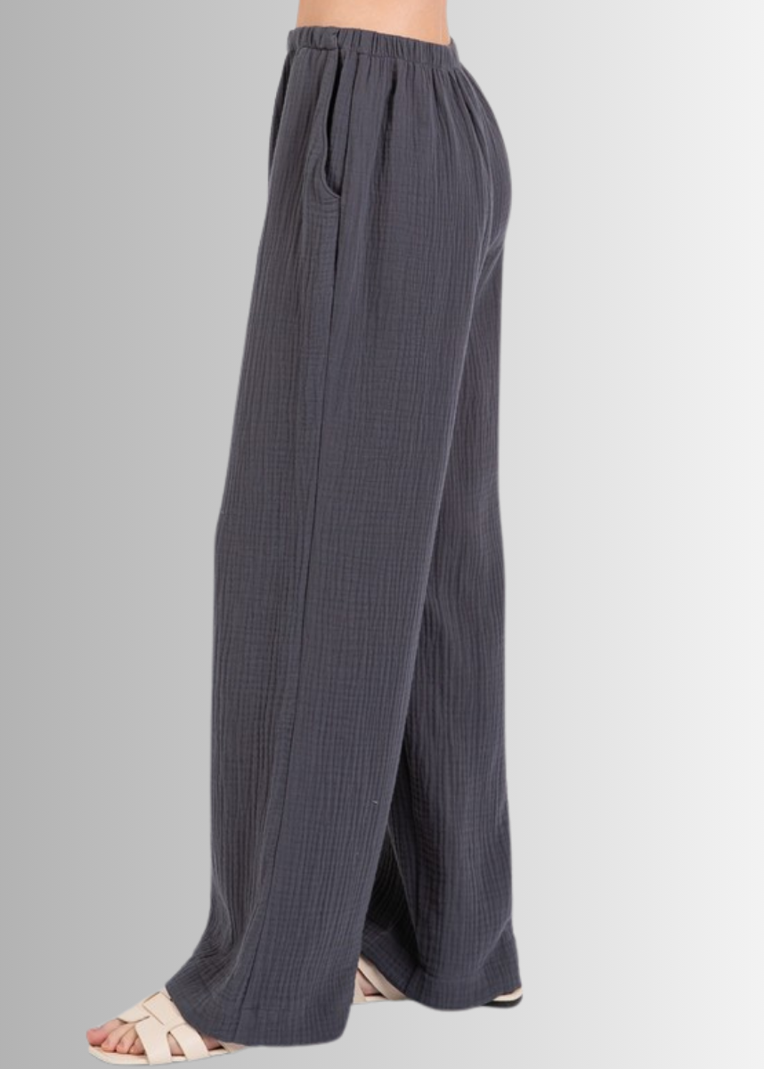 Copan Italian One Size Gauze Cotton Pants