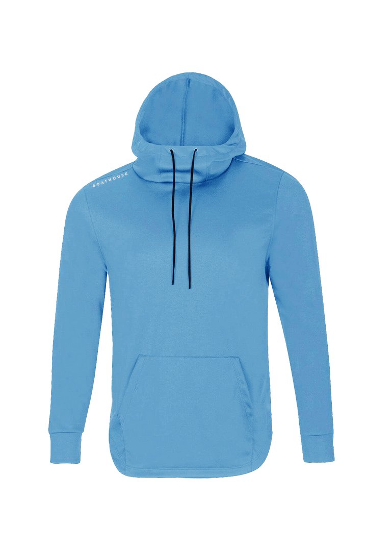 Made in USA Boathouse Unisex Men's Tailwind Hoodie in Victory Blue, Crafted from our signature Stretch-Lite™ fabric, this hoodie is naturally breathable and extremely comfortable