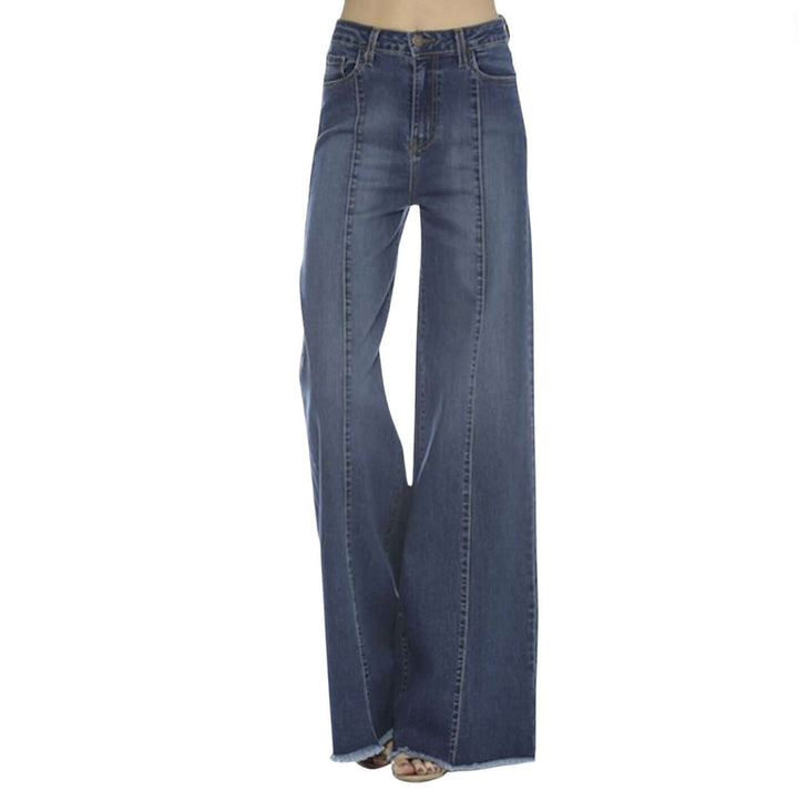 O2 Denim 505 High Waist Flare Jeans | Style PW505 | Women's fashion clothing made in the USA | Classy Cozy Cool American Boutique