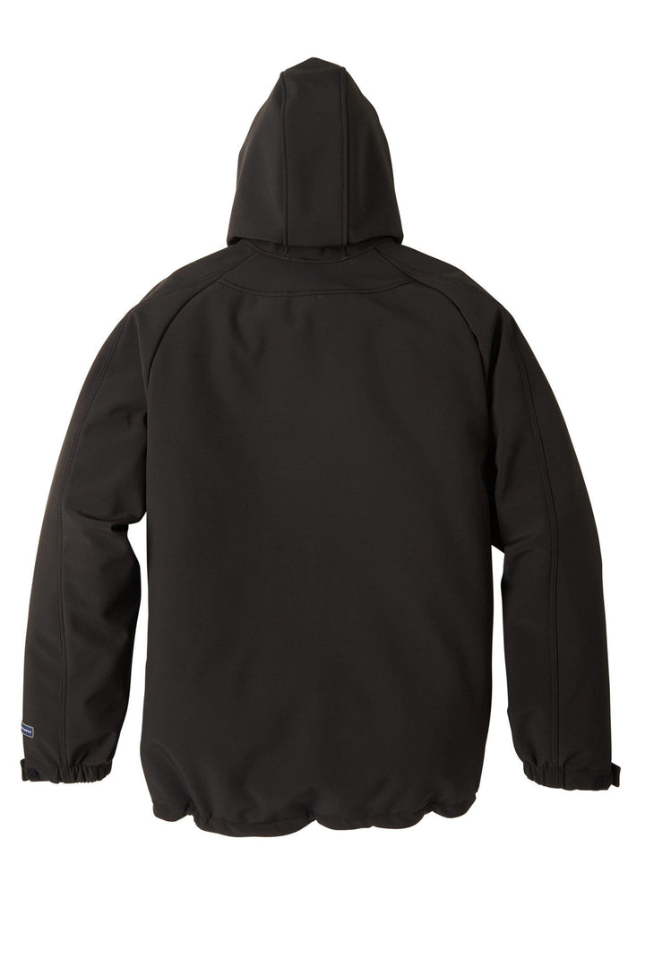 Made in USA BOATHOUSE Men's Elevate Soft Shell Jacket, The perfect all-weather jacket. Water-resistant, breathable, and lightweight, available in Graphite, Navy and Black
