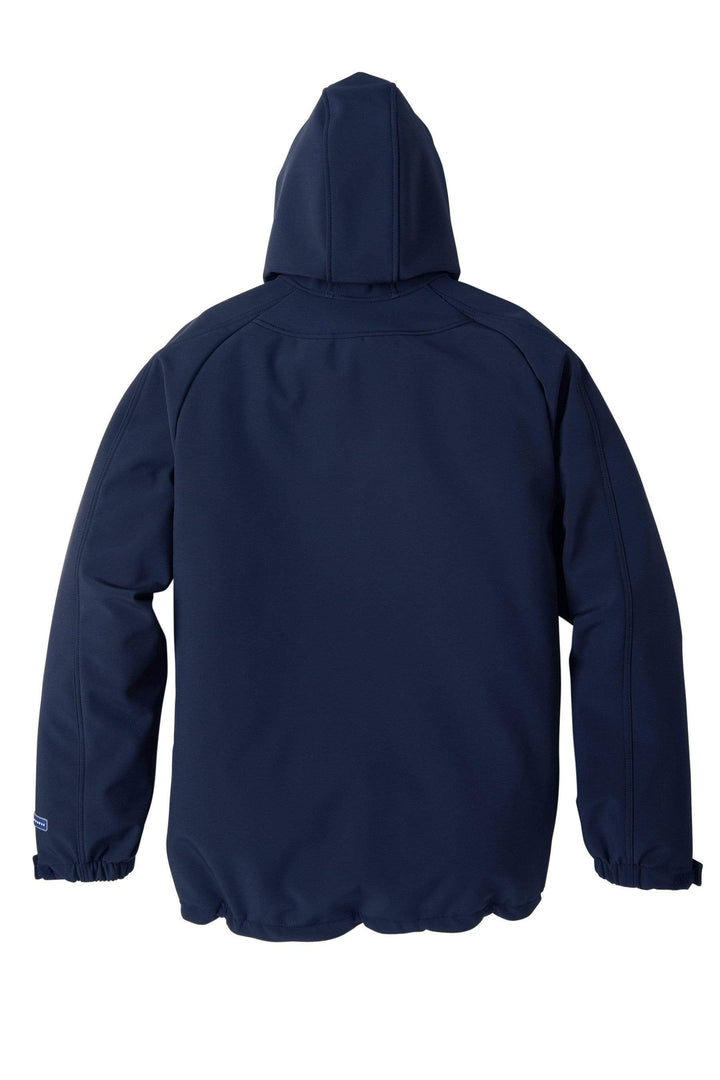 Made in USA BOATHOUSE Men's Elevate Soft Shell Jacket, The perfect all-weather jacket. Water-resistant, breathable, and lightweight, available in Graphite, Navy and Black