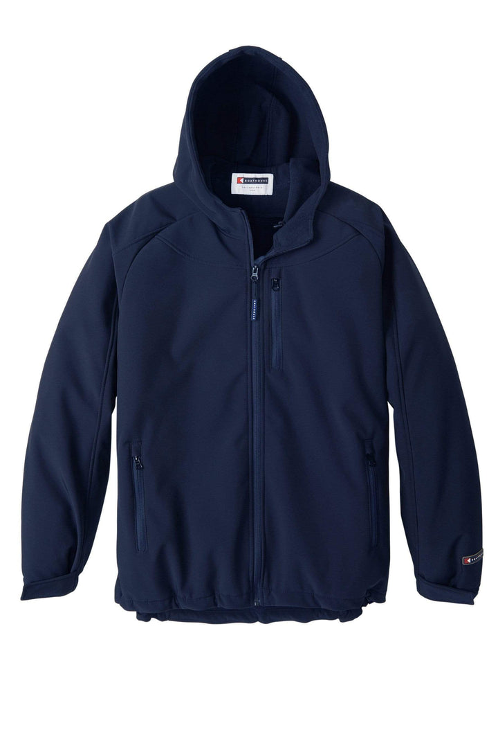 Made in USA BOATHOUSE Men's Elevate Soft Shell Jacket, The perfect all-weather jacket. Water-resistant, breathable, and lightweight, available in Graphite, Navy and Black