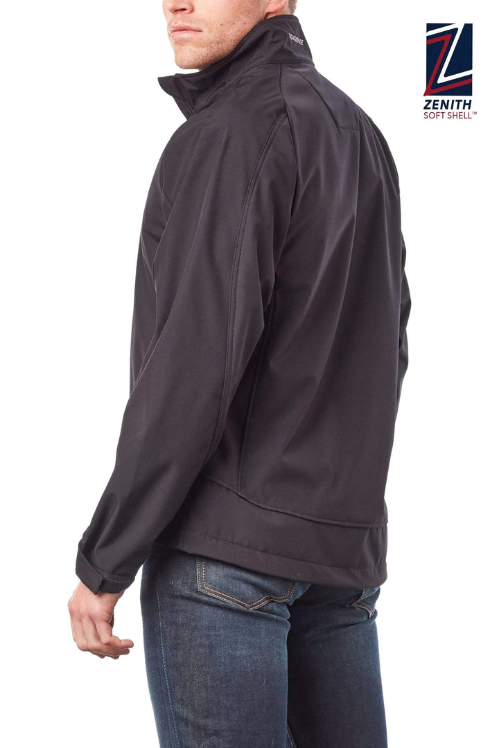 Boathouse Men's Equinox Soft Shell Jacket Made in USA, The perfect all-weather jacket. Water-resistant, breathable, and lightweight, the Equinox Jacket will handle any endeavor with comfort, warmth, and ease.