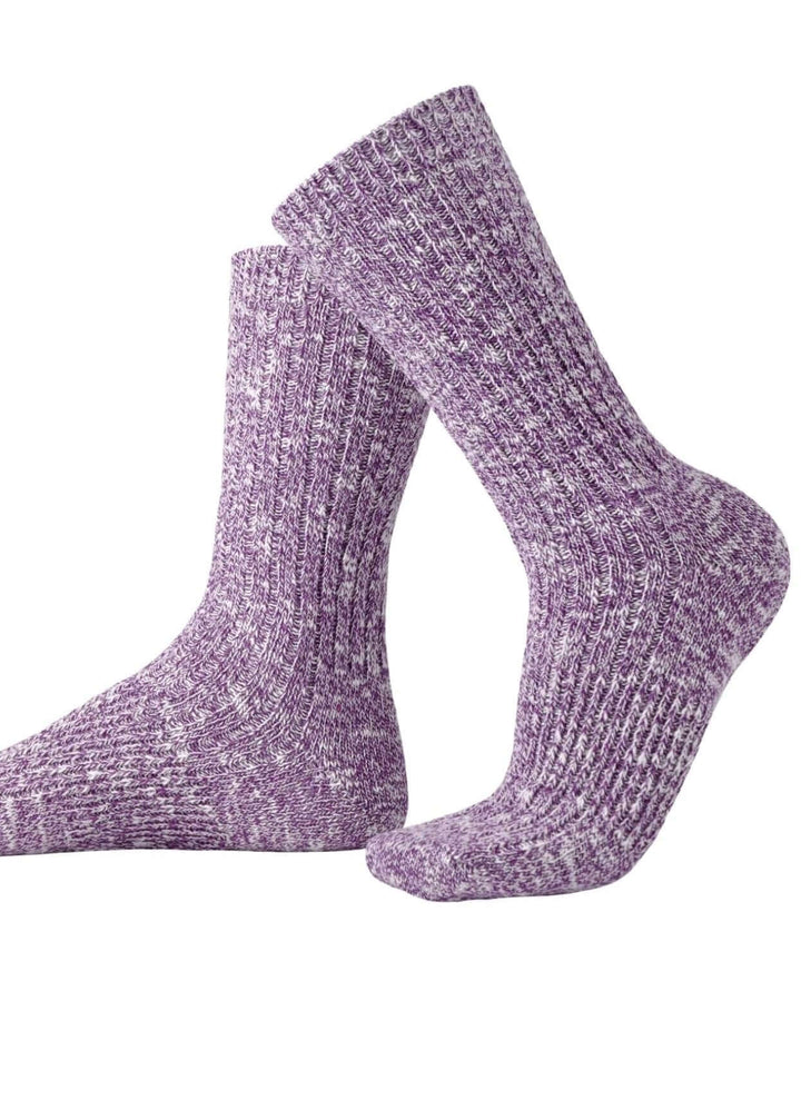 Solmate Socks Cabin Knitted Crew Socks Proudly Made USA | Cabin Socks bring incredible comfort with an outdoorsy look | American Made Clothing