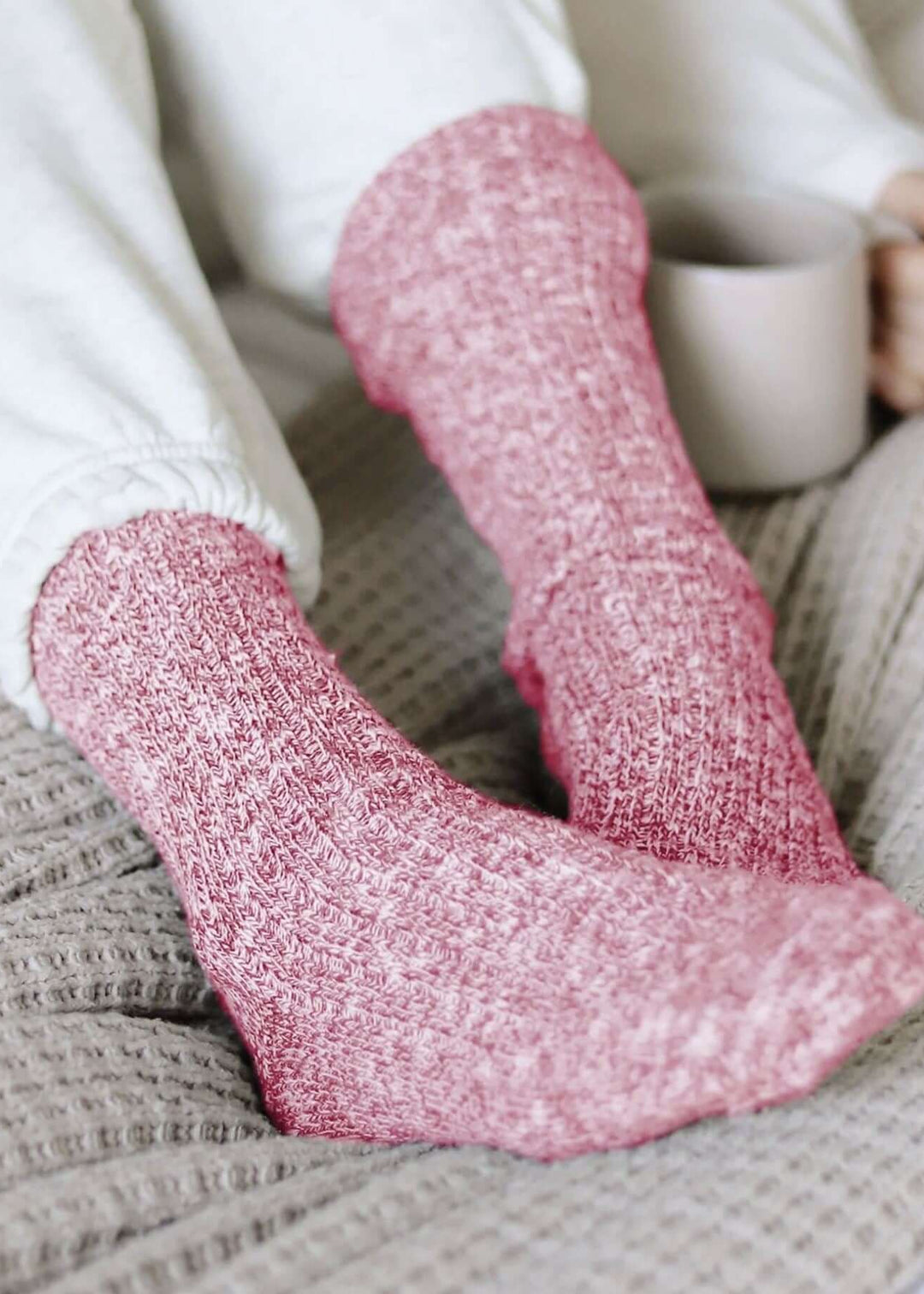 Solmate Socks Cabin Knitted Crew Socks Proudly Made USA | Cabin Socks bring incredible comfort with an outdoorsy look | American Made Clothing