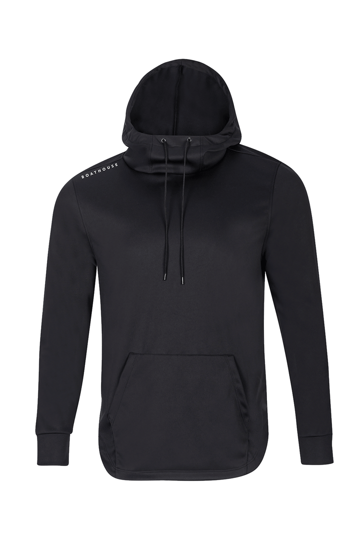 Made in USA Boathouse Unisex Men's Tailwind Hoodie in Black, Crafted from our signature Stretch-Lite™ fabric, this hoodie is naturally breathable and extremely comfortable