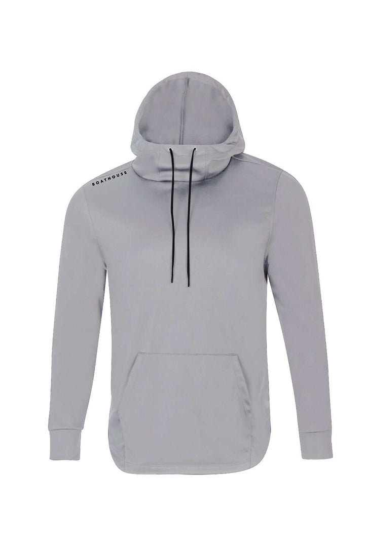 Made in USA Boathouse Unisex Men's Tailwind Hoodie in Light Gray, Crafted from our signature Stretch-Lite™ fabric, this hoodie is naturally breathable and extremely comfortable