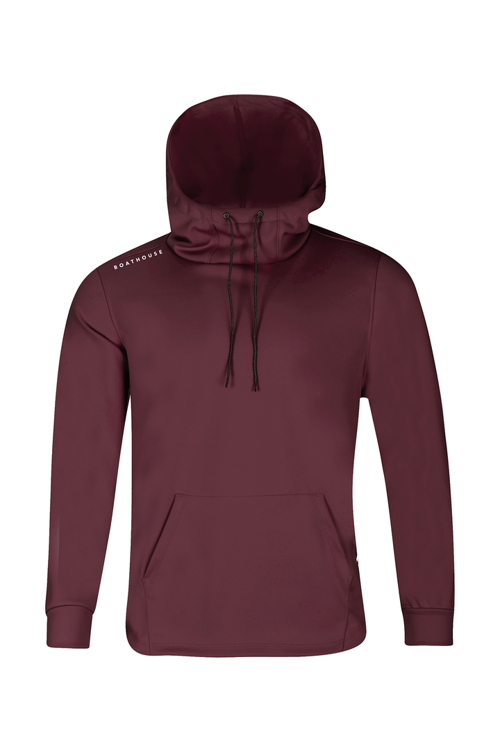 Made in USA Boathouse Unisex Men's Tailwind Hoodie in Burgundy, Crafted from our signature Stretch-Lite™ fabric, this hoodie is naturally breathable and extremely comfortable