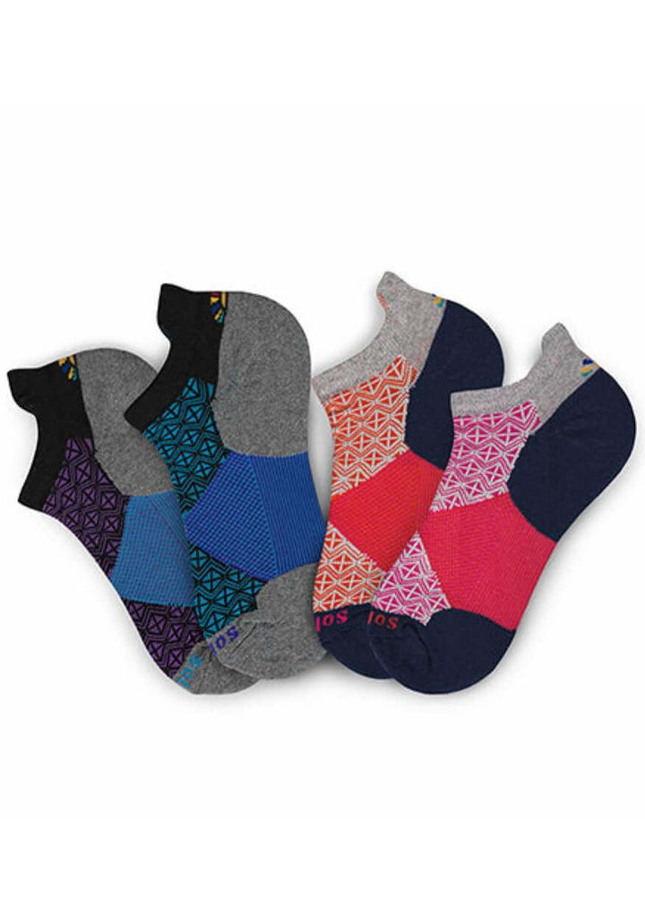 Solmate Performance Ankle Wool Socks Proudly Made USA | These socks are delightfully mismatched & so very comfortable.  Classy Cozy Cool Women's Boutique.