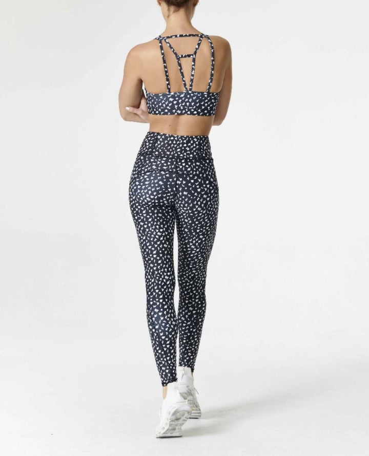 Printed Yoga Leggings with Pockets | NUX | Style #PW0107 | Made in the USA | Classy Cozy Cool Women’s Clothing Boutique