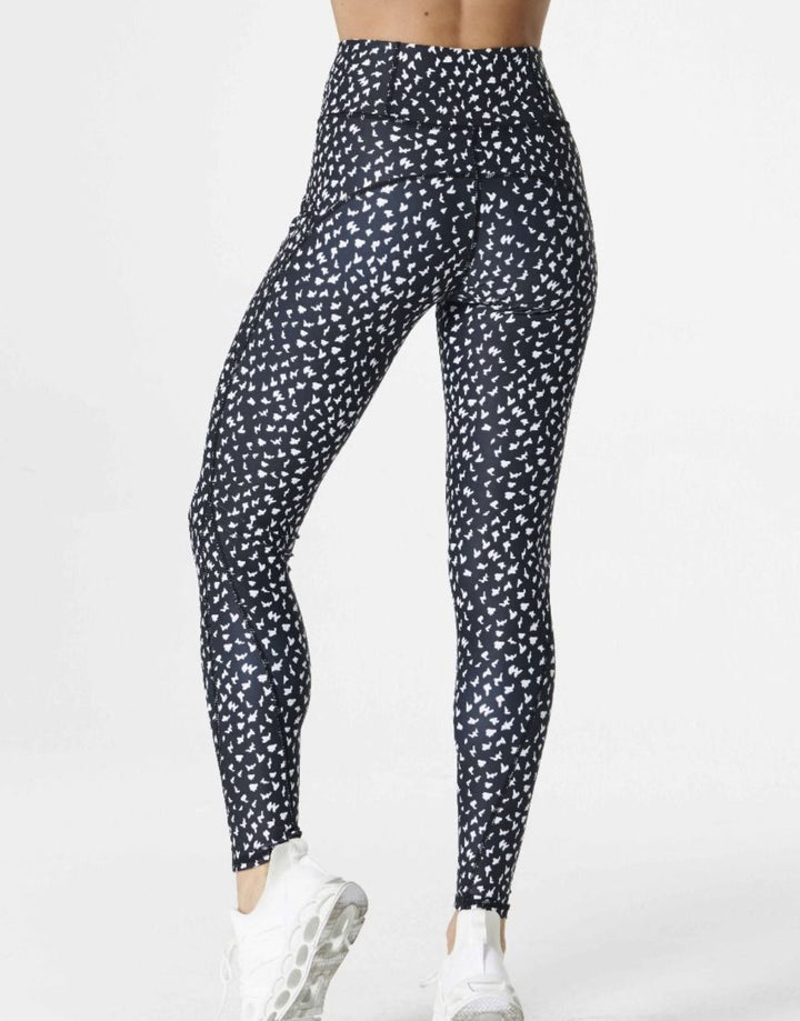 Printed Yoga Leggings with Pockets | NUX | Style #PW0107 | Made in the USA | Classy Cozy Cool Women’s Clothing Boutique