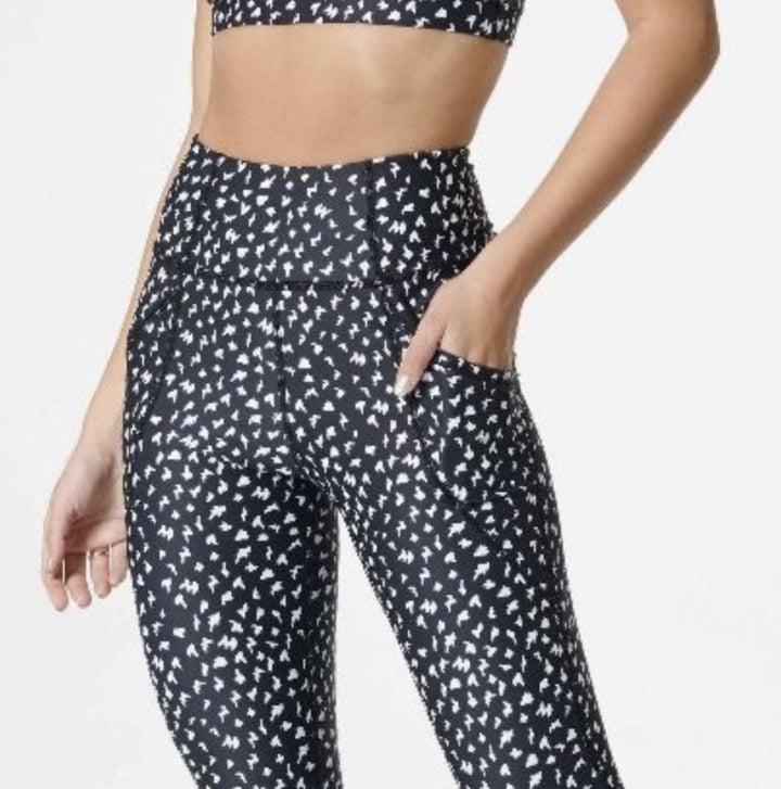 Printed Yoga Leggings with Pockets | NUX | Style #PW0107 | Made in the USA | Classy Cozy Cool Women’s Clothing Boutique