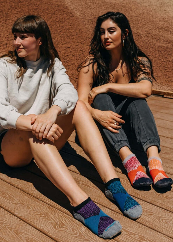 Solmate Performance Ankle Wool Socks Proudly Made USA | These socks are delightfully mismatched & so very comfortable.  Classy Cozy Cool Women's Boutique.