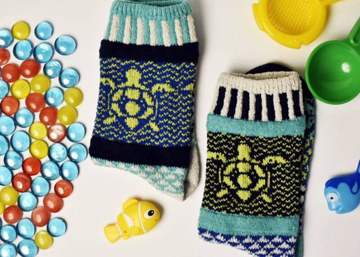 OCEAN Knitted Crew Socks Made in USA