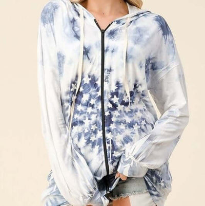 Women's Trendy Tie Dye Fashion | Made in the USA | Featured at Classy Cozy Cool Women's Clothing Boutique: where everything is made in America. 