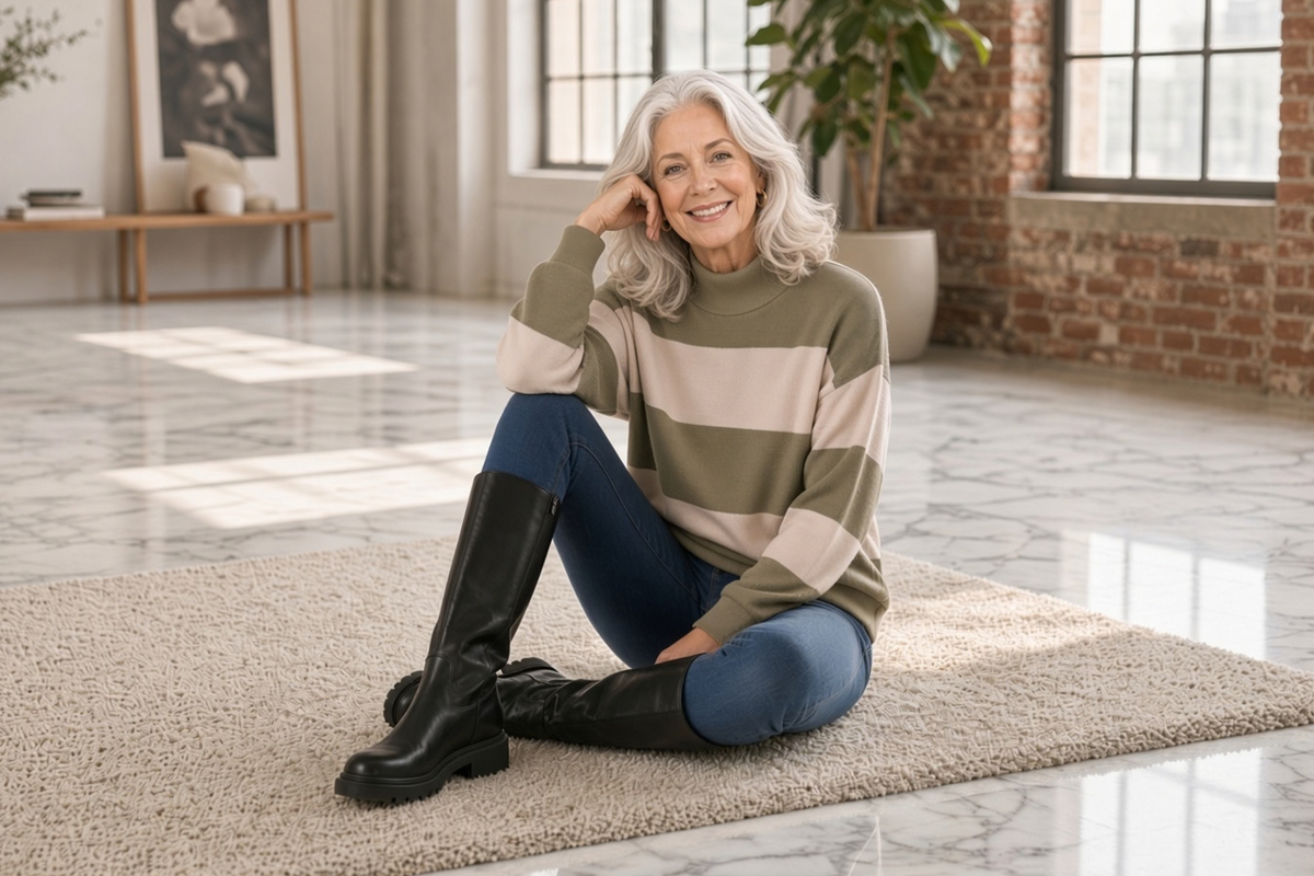 Made in America Women's Over 50 Clothing Collection | Shop made in USA clothing for women over 50. Discover stylish, cozy designs from American manufacturers tailored for the fabulous over 50 ladies.