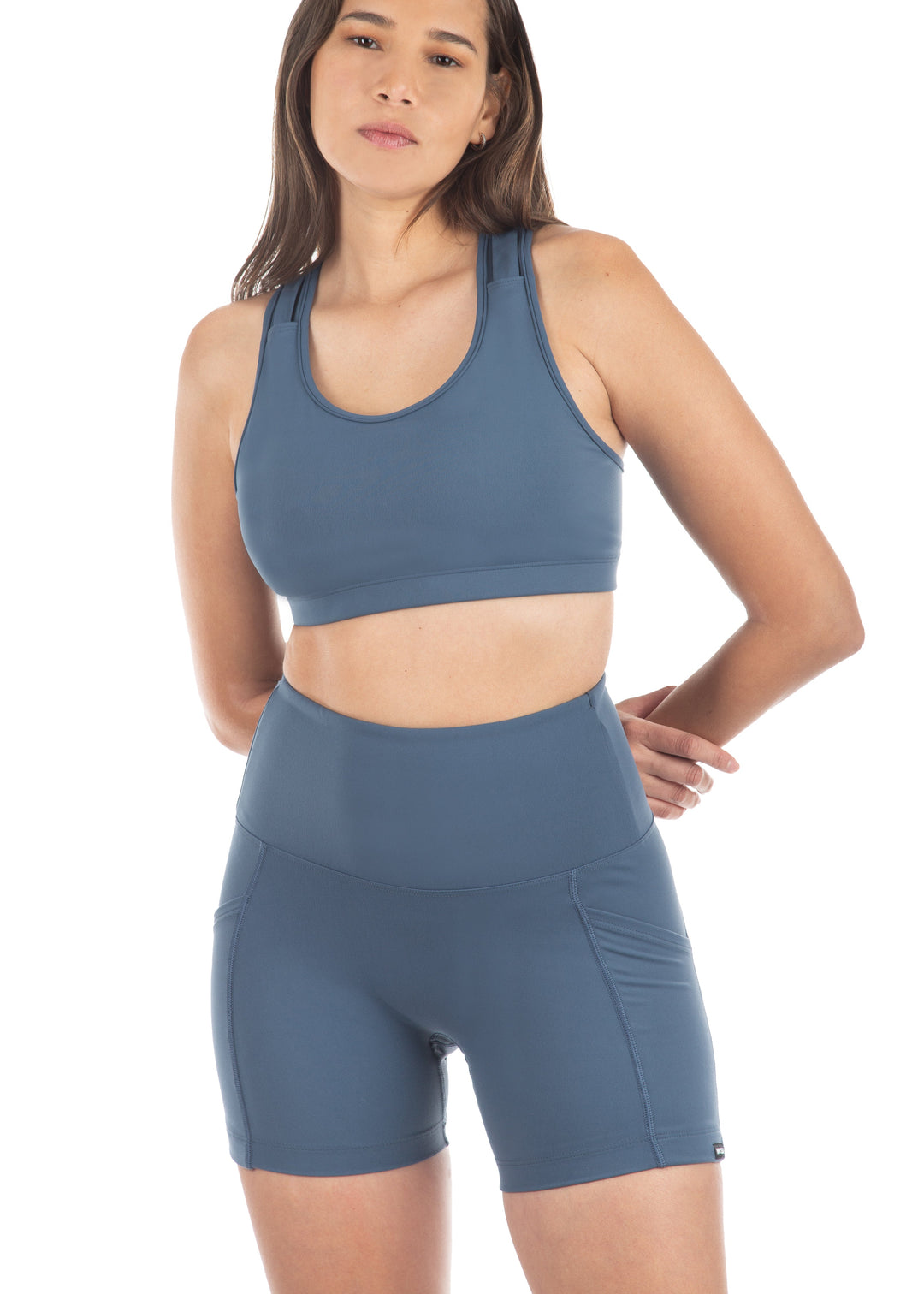 Activloops™ Sports Bra // Naval Short Set