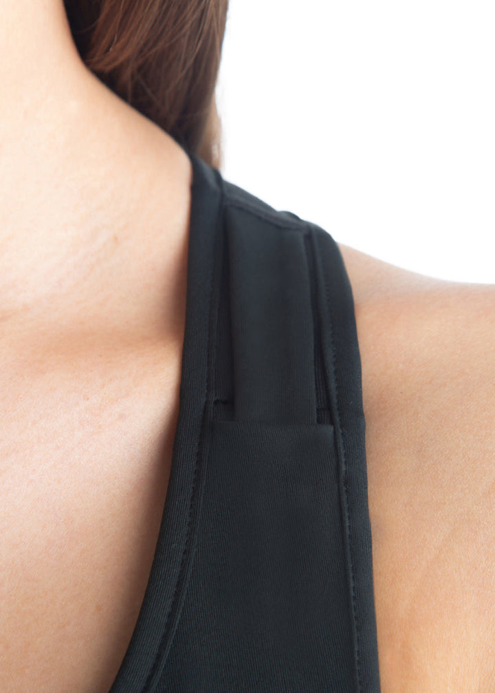 Activloops™ Sports Bra // Black Short Set