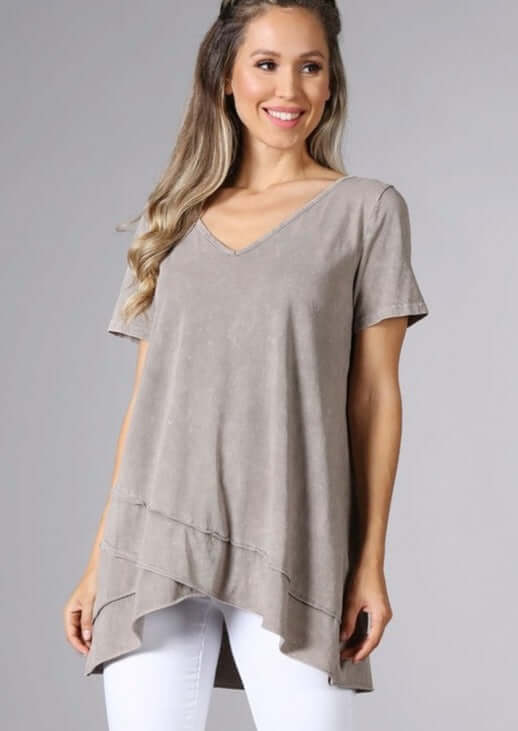 Relax in Style V-Neck Top