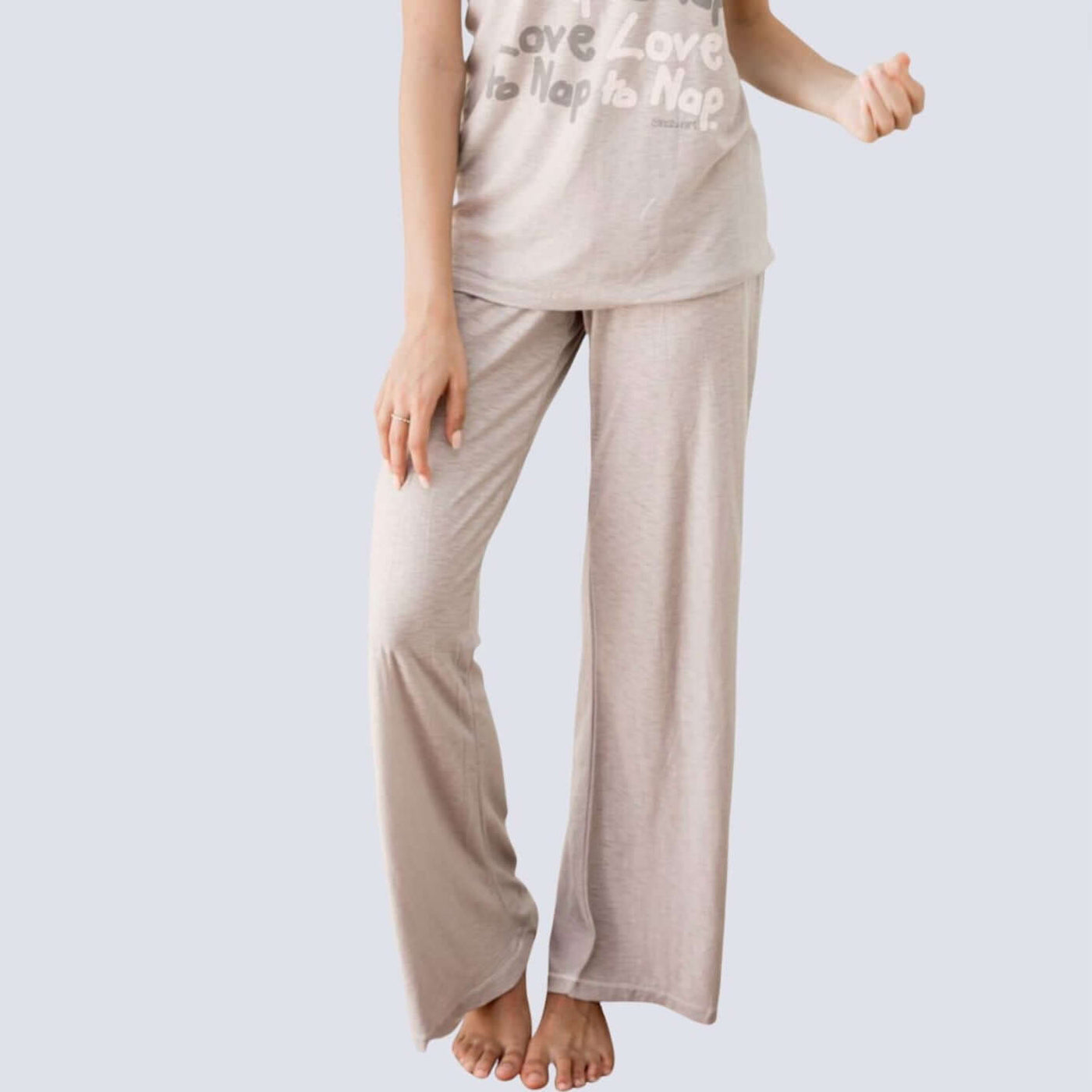 Sleepaholik Luxury Travelers Loungewear Pants Made in USA with Fabric that is Made in USA! New Trendy Light & Luxurious Loungewear Line!