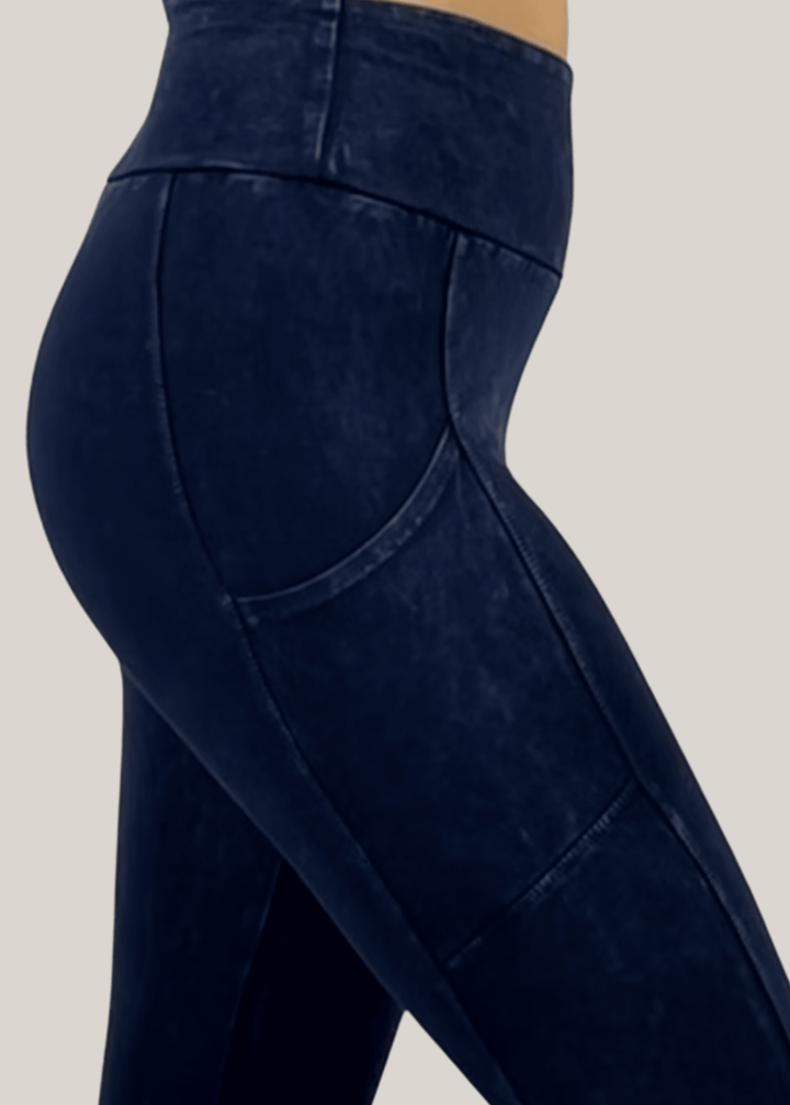 Plano Perfect Fit Pocket Leggings (Dark Denim)