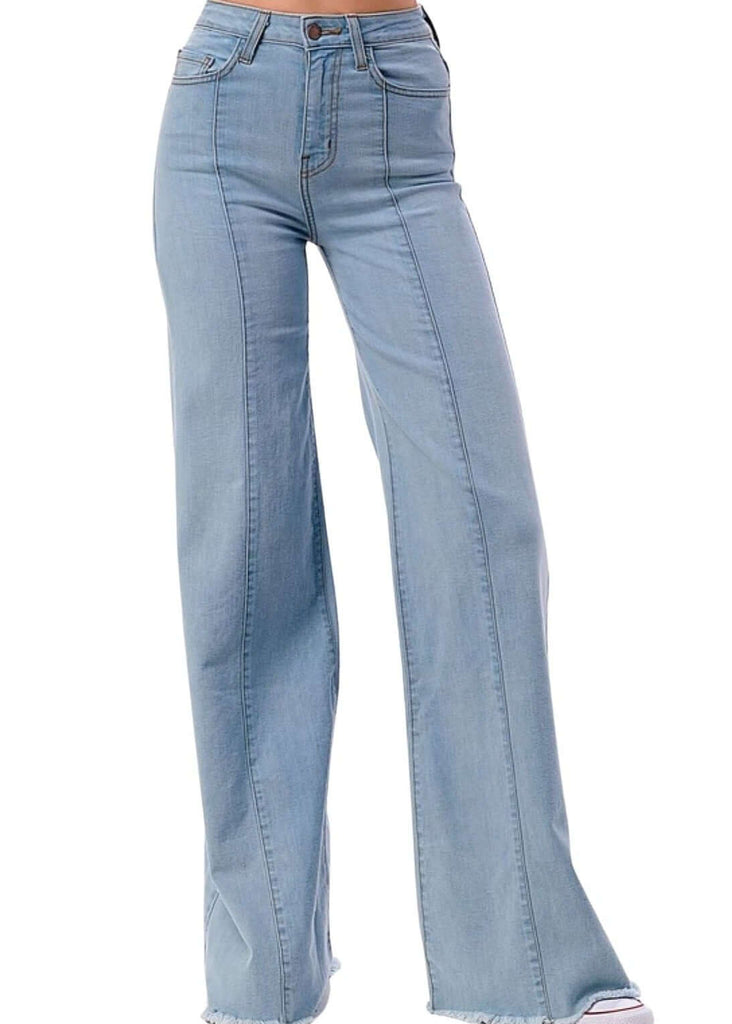 パンツ 14oz DENIM WIDE FLARE PANTS 42 LAD MUSICIAN（ラッドミュージシャン）の「14oz DENIM WIDE FLARE
