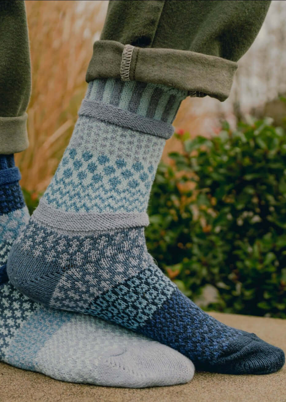 Horizon Knitted Crew Socks