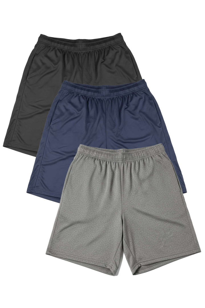 3-Pack Microtech™ 8" Inseam Gym Short