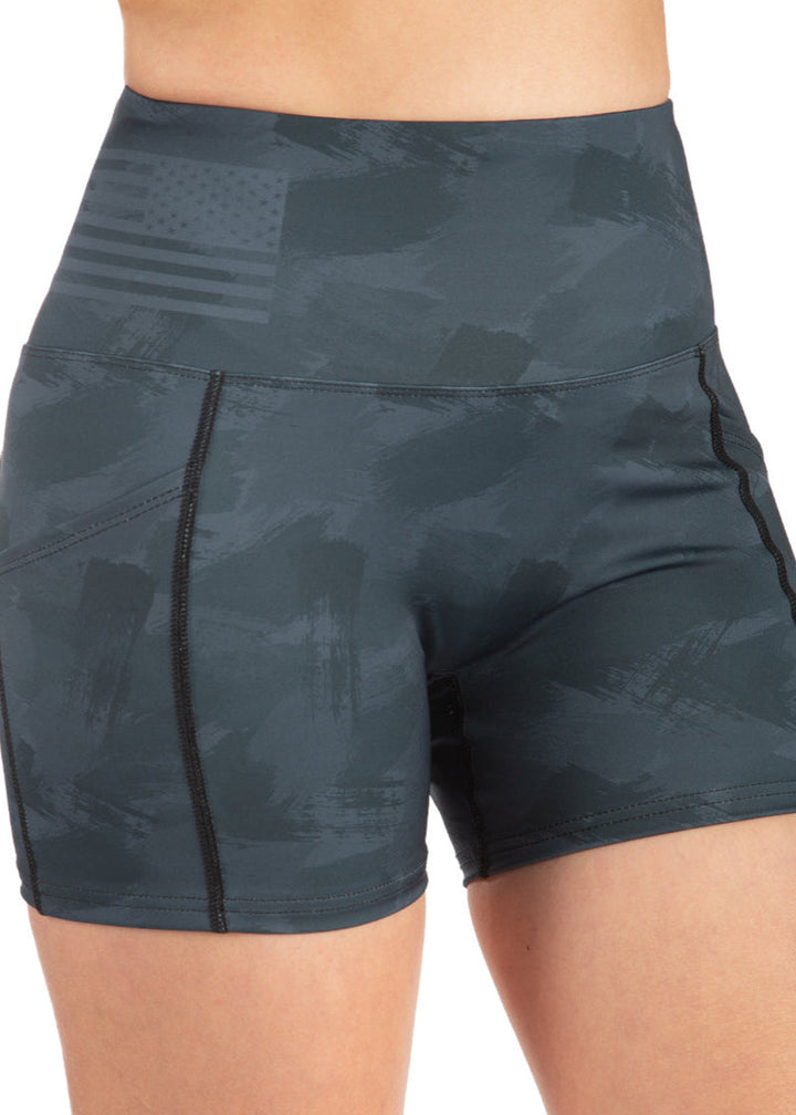 Blackout Camo Performance Pocketed Short