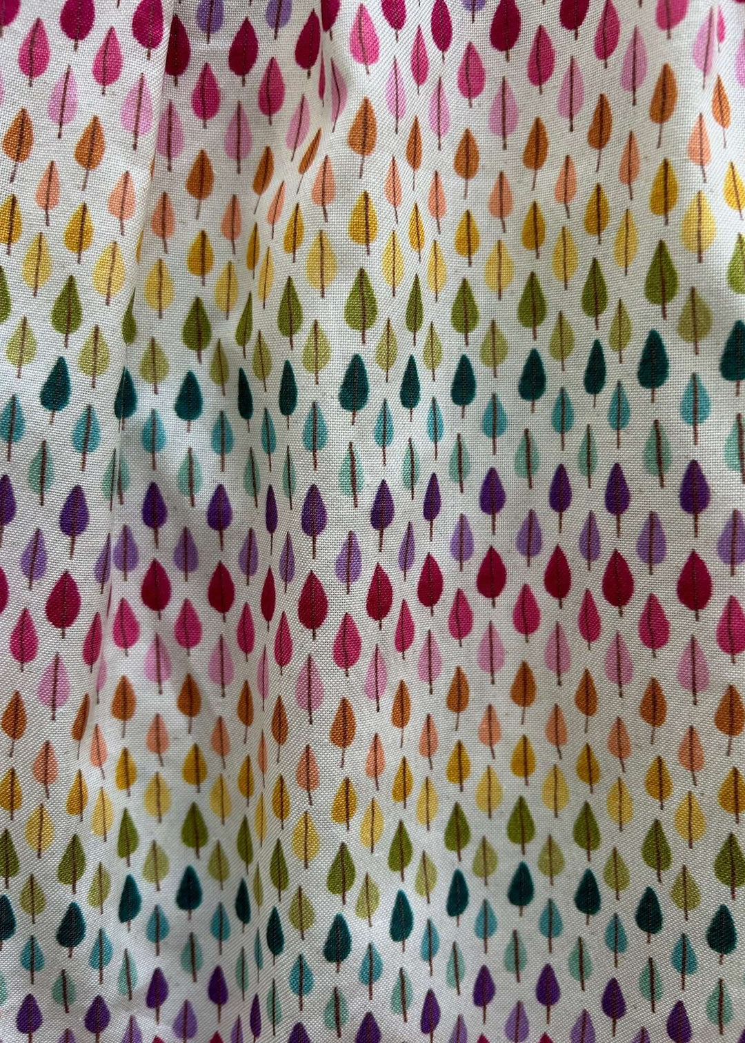 Mod Style Made in USA Dress, Fun and totally functional, this retro dress is bound to be your new favorite! Shown in our Rainbow Drop print, this 60s style cotton dress features a contrast Peter Pan collar, contrast piping throughout, a-line skirt with side pockets, and a back zippered closure.