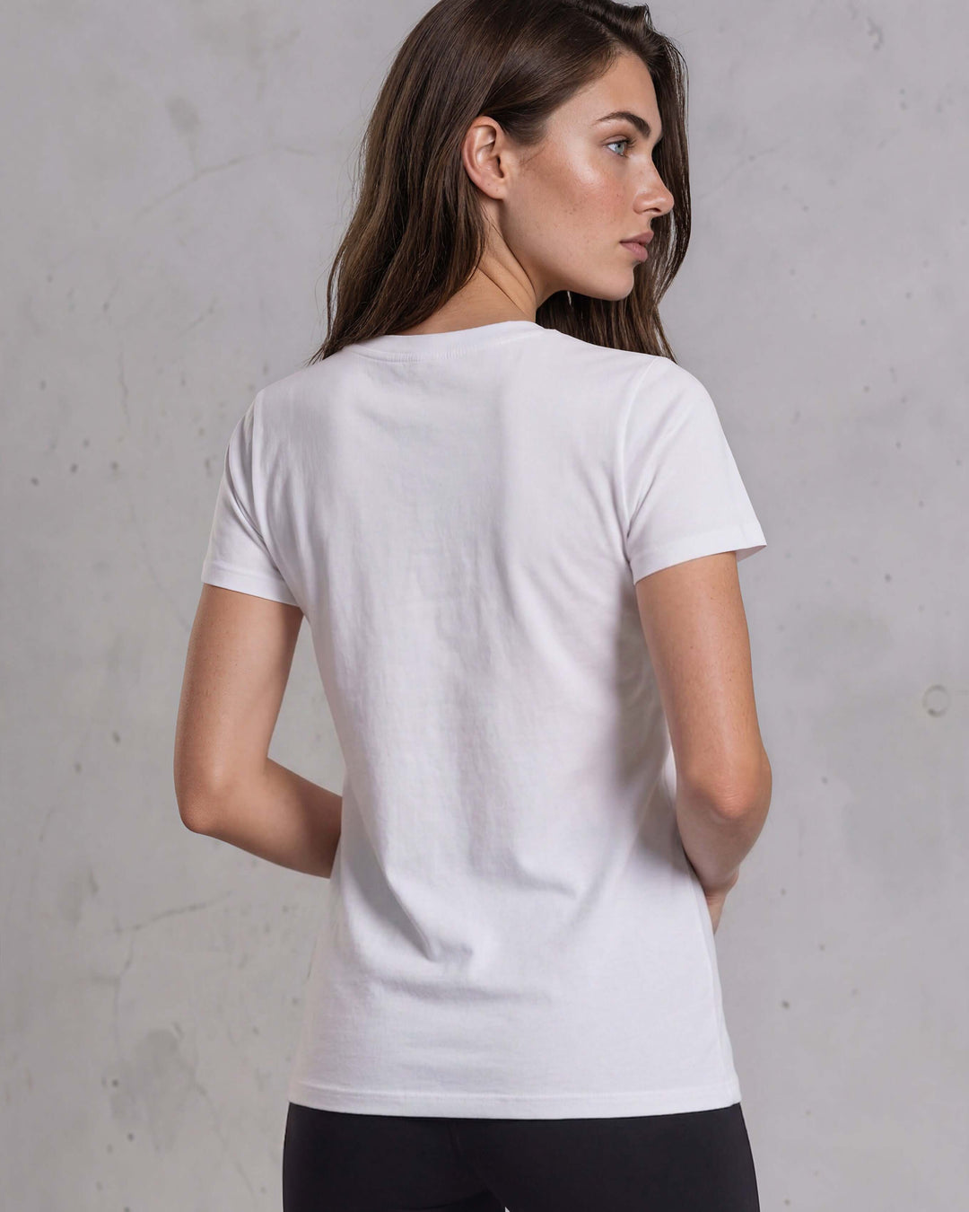 UGA White Out Game Day True American Cotton Crew Neck Tee