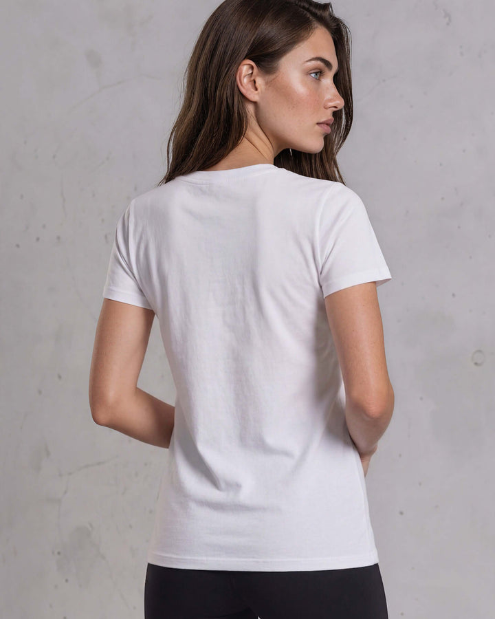 UGA White Out Game Day True American Cotton Crew Neck Tee