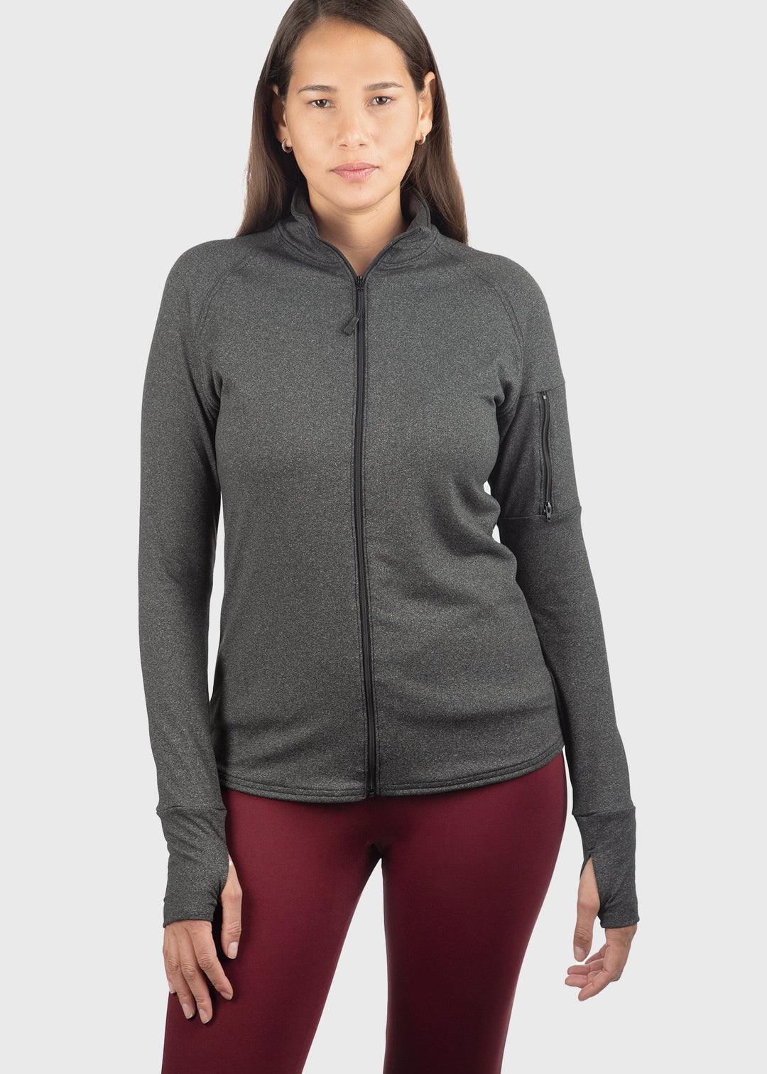WSI’s warmest base layer shirt is designed to keep you comfortable in temperatures from -20° to 50°. Lined entirely with HEATR® fabric, it provides exceptional warmth throughout. This jacket features a full zip for easy layering, a handy sleeve pocket for essentials, and thumb holes for added warmth and comfort. Proudly made in the USA, it combines dependable quality with superior performance.
