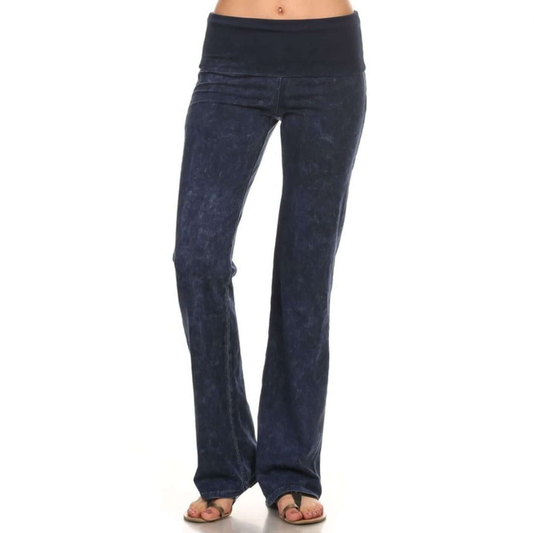 Chatoyant Foldover Waist Bootcut Yoga Pants – Debra's Passion Boutique