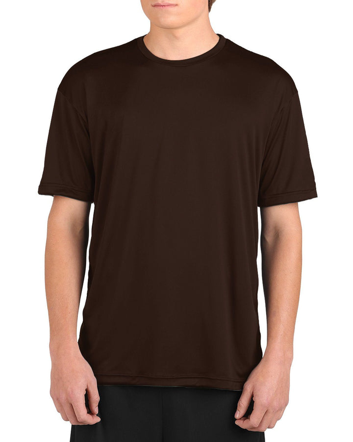 Made in USA WSI Sportswear Men's Microtech™ Loose Fit Short Sleeve Shirt, Soft, comfortable, dry-fit, American-made clothing 