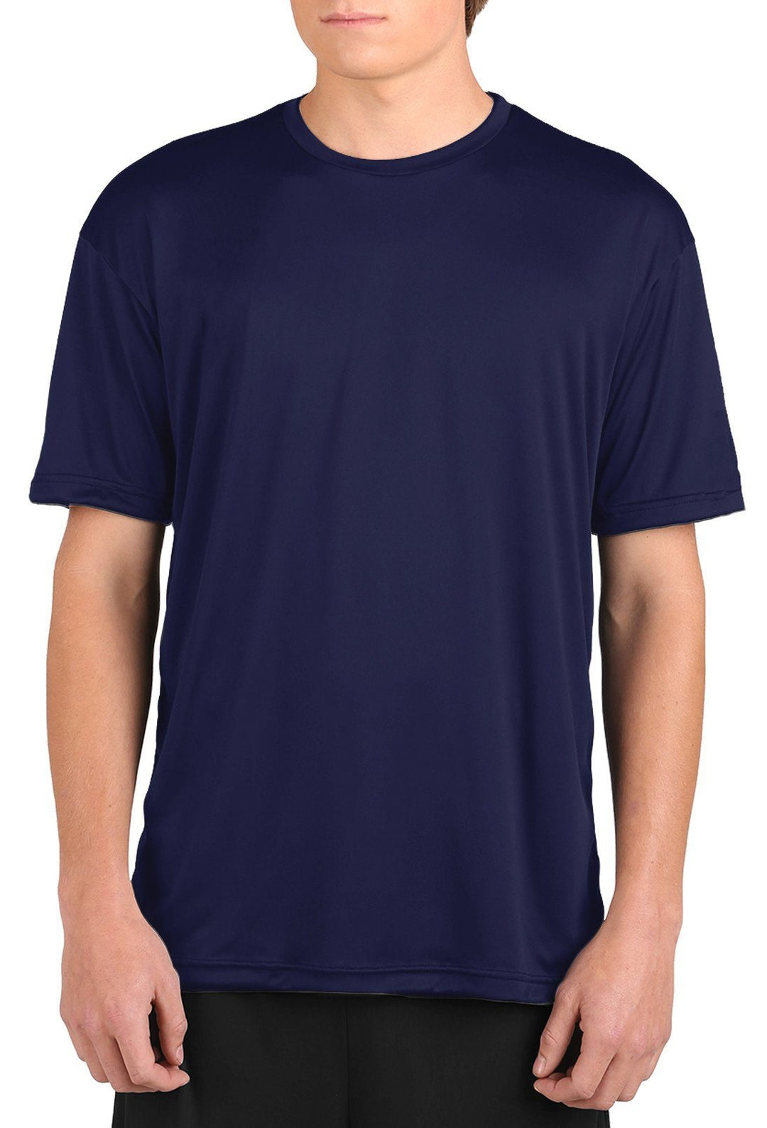 Made in USA WSI Sportswear Men's Microtech™ Loose Fit Short Sleeve Shirt, Soft, comfortable, dry-fit, American-made clothing 