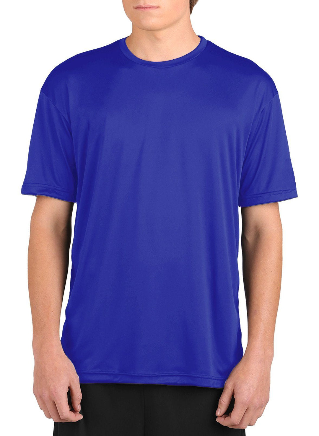 Made in USA WSI Sportswear Men's Microtech™ Loose Fit Short Sleeve Shirt, Soft, comfortable, dry-fit, American-made clothing 