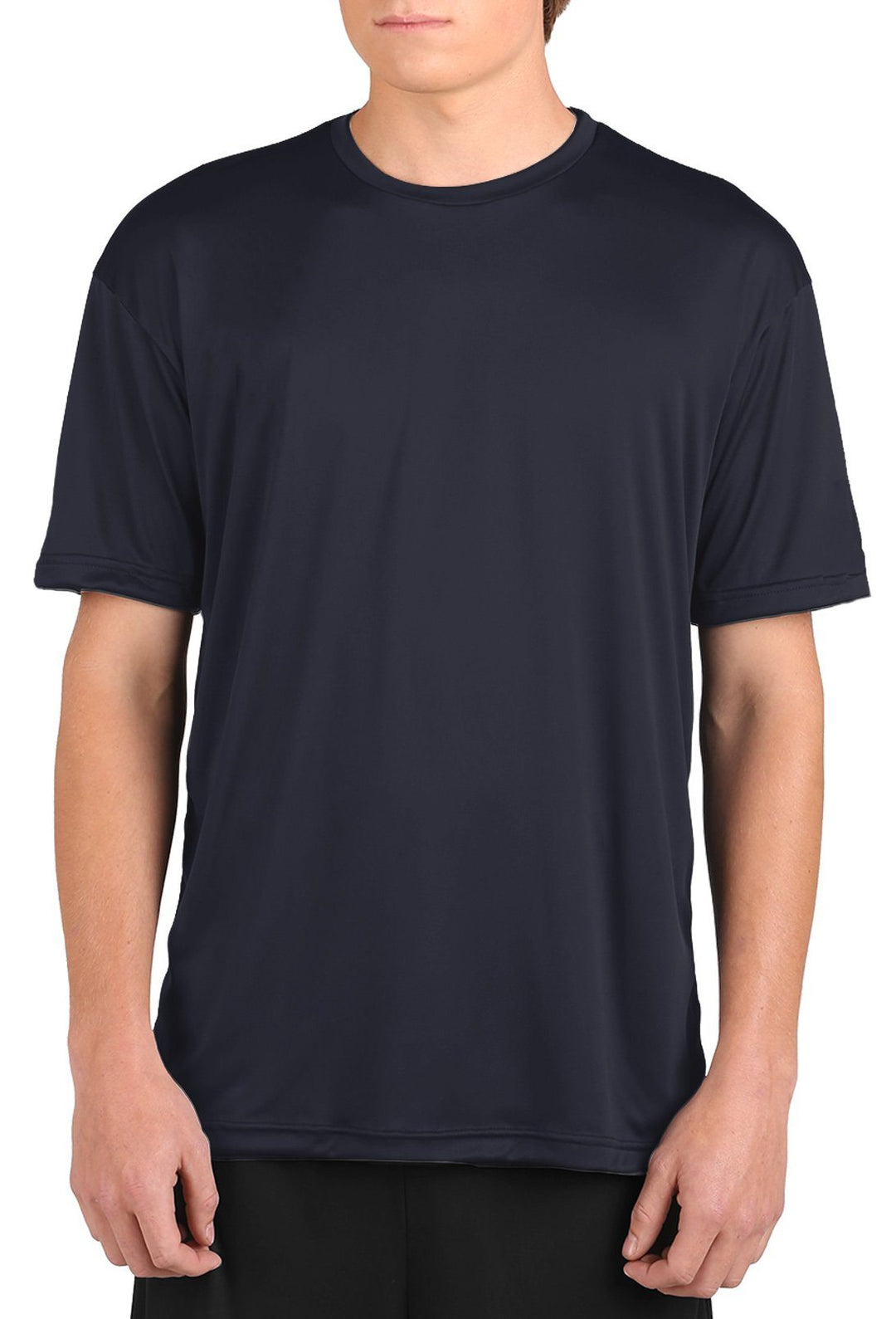 Made in USA WSI Sportswear Men's Microtech™ Loose Fit Short Sleeve Shirt, Soft, comfortable, dry-fit, American-made clothing 