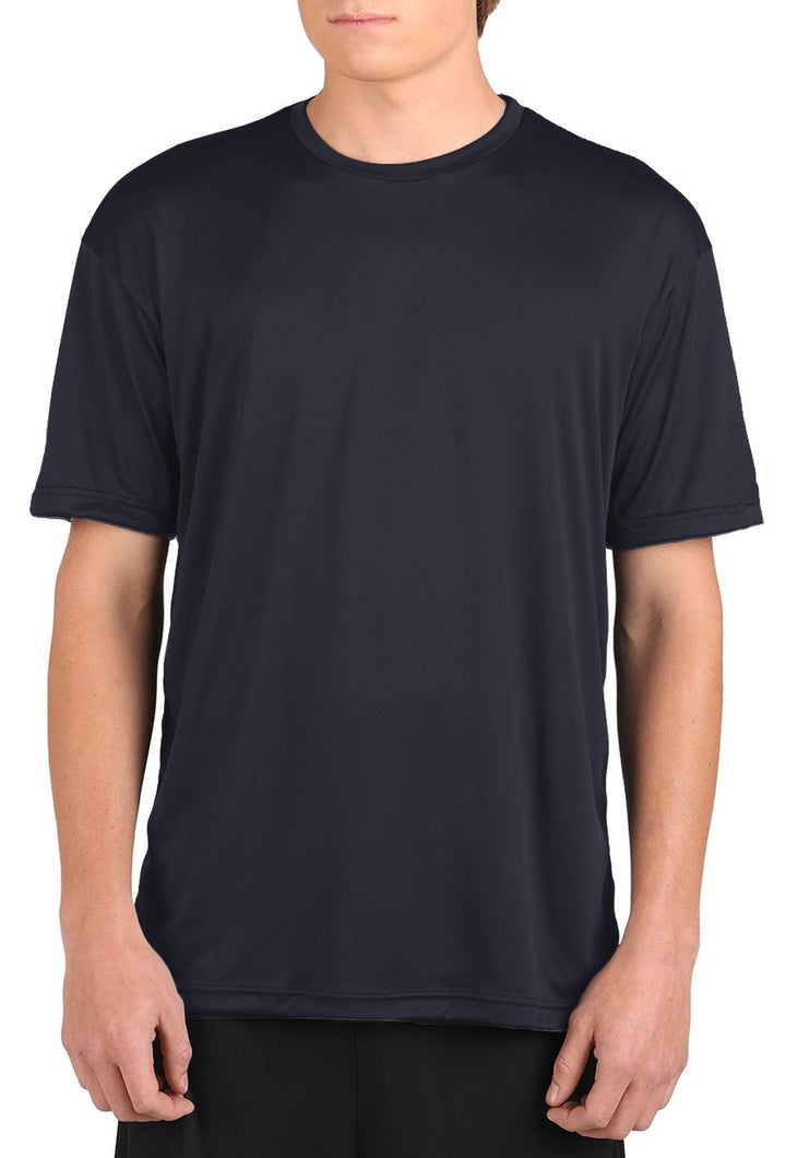 Made in USA WSI Sportswear Men's Microtech™ Loose Fit Short Sleeve Shirt, Soft, comfortable, dry-fit, American-made clothing 