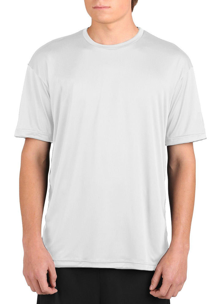Made in USA WSI Sportswear Men's Microtech™ Loose Fit Short Sleeve Shirt, Soft, comfortable, dry-fit, American-made clothing 