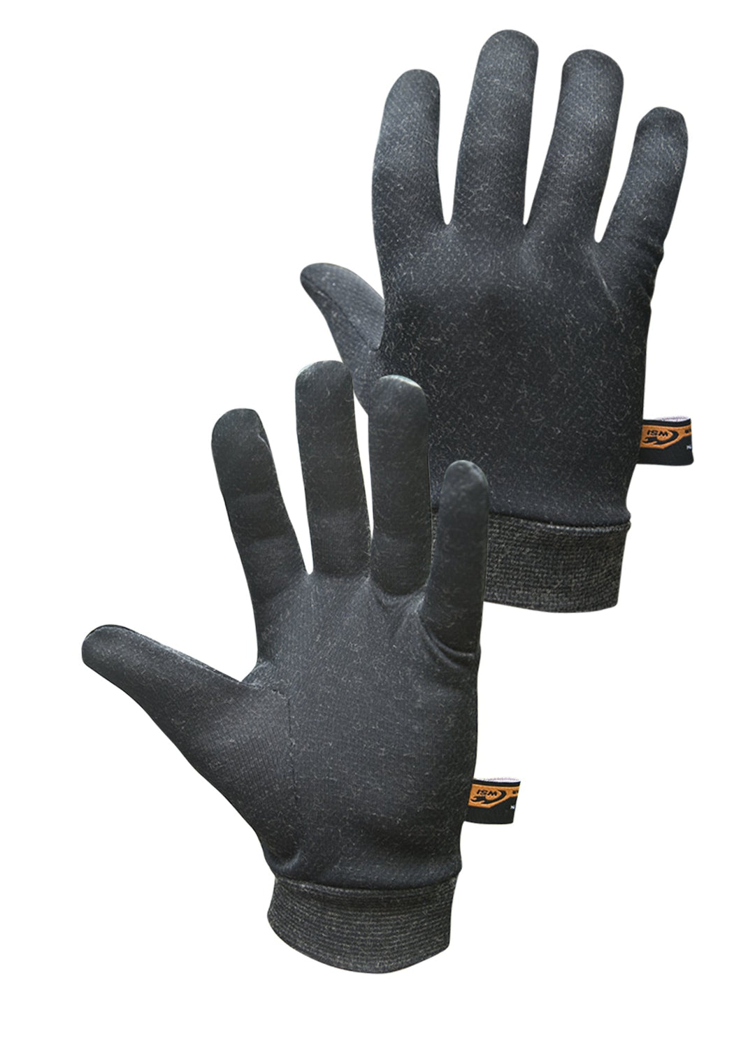 Made in USA WSI Sportswear WSI Sportswear HEATR®  Glove Liner in Black, Will keep you warm even in temperatures from -10° to 60° Soft, comfortable, and fit easily underneath other gloves Perfect for layering for extra warmth Ideal for winter sports and outdoor activities Material Technology: 