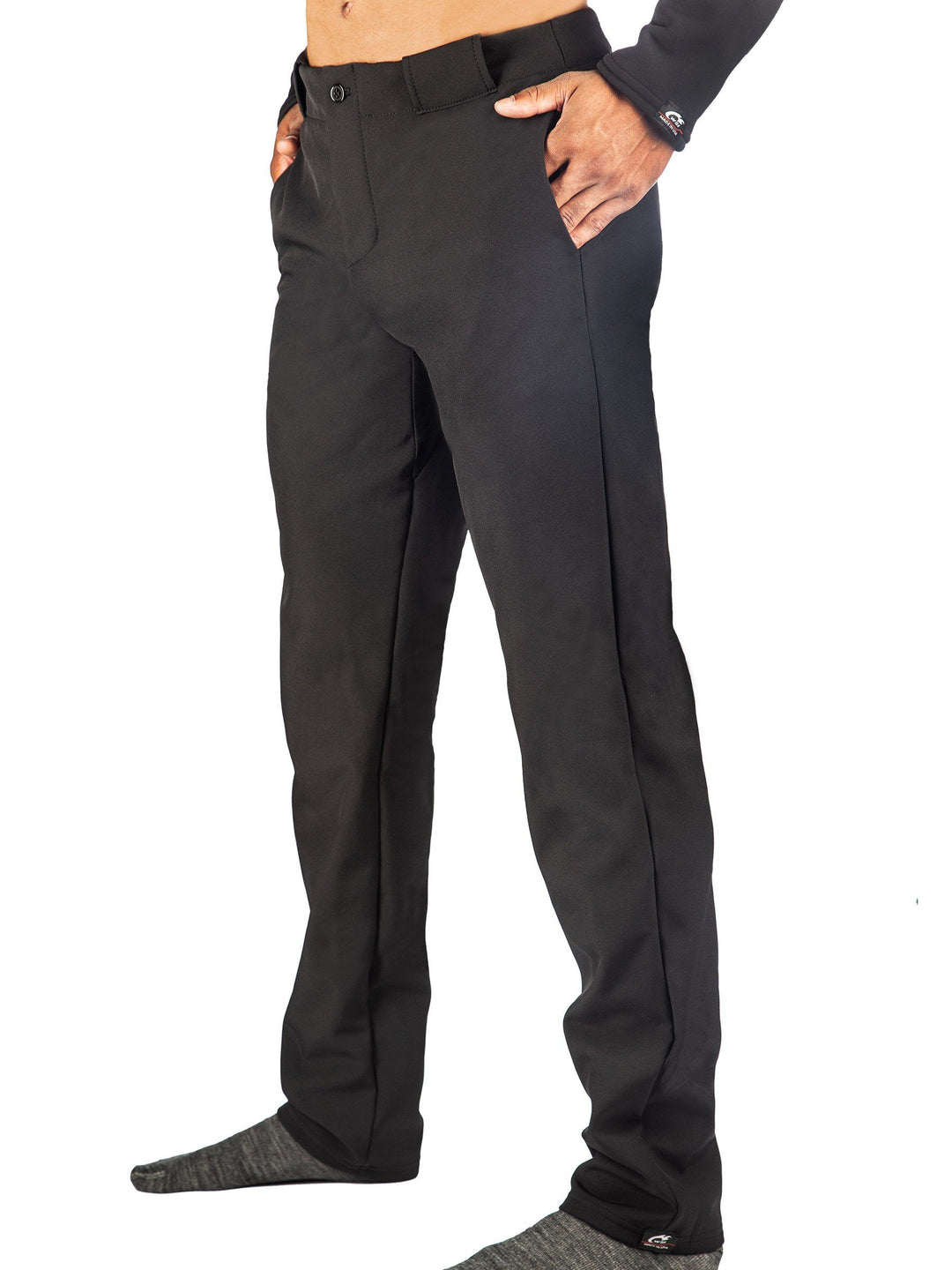 Made in USA WSI Sportswear Men's Arctic Windstop Thermal Pant, Thermal windstop throughout the entire pant to block wind Belt loops, zipper fly, and side pockets