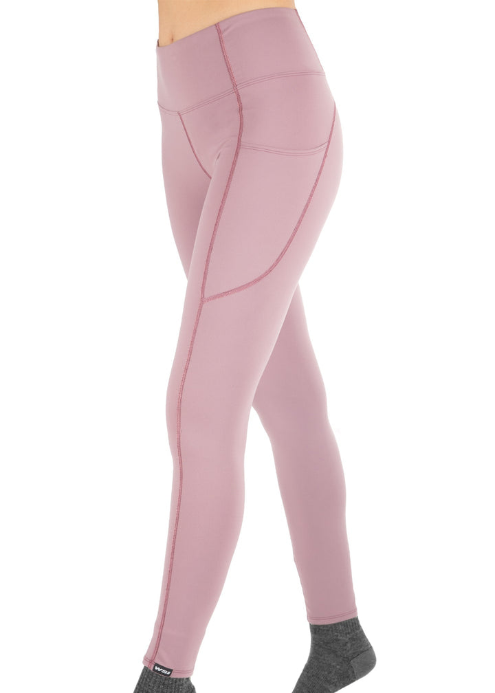 Experience ultimate comfort and functionality with the Hamptons Pocketed Legging. Designed with side pockets for easy storage, flat seams to prevent irritation, and no inner seam to enhance comfort while riding. Crafted from four-way stretch fabric, these leggings provide exceptional flexibility, durability, and a perfect fit for all-day wear.