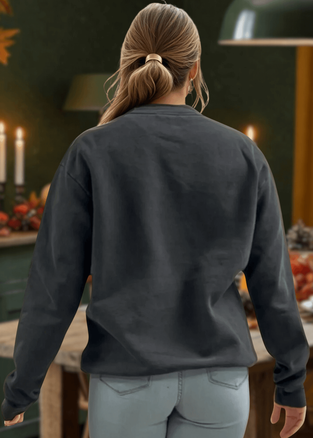 Always Thankful Sweatshirt Made in USA