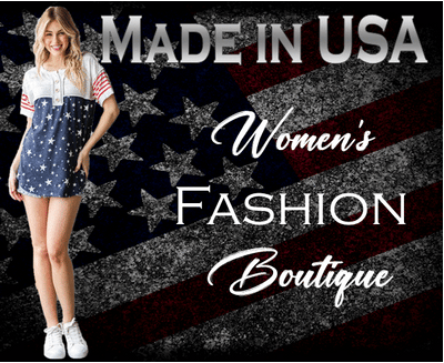 Classy Cozy Cool Women's Made in America Clothing Boutique  with Various Images of What is Available in Our Boutique.