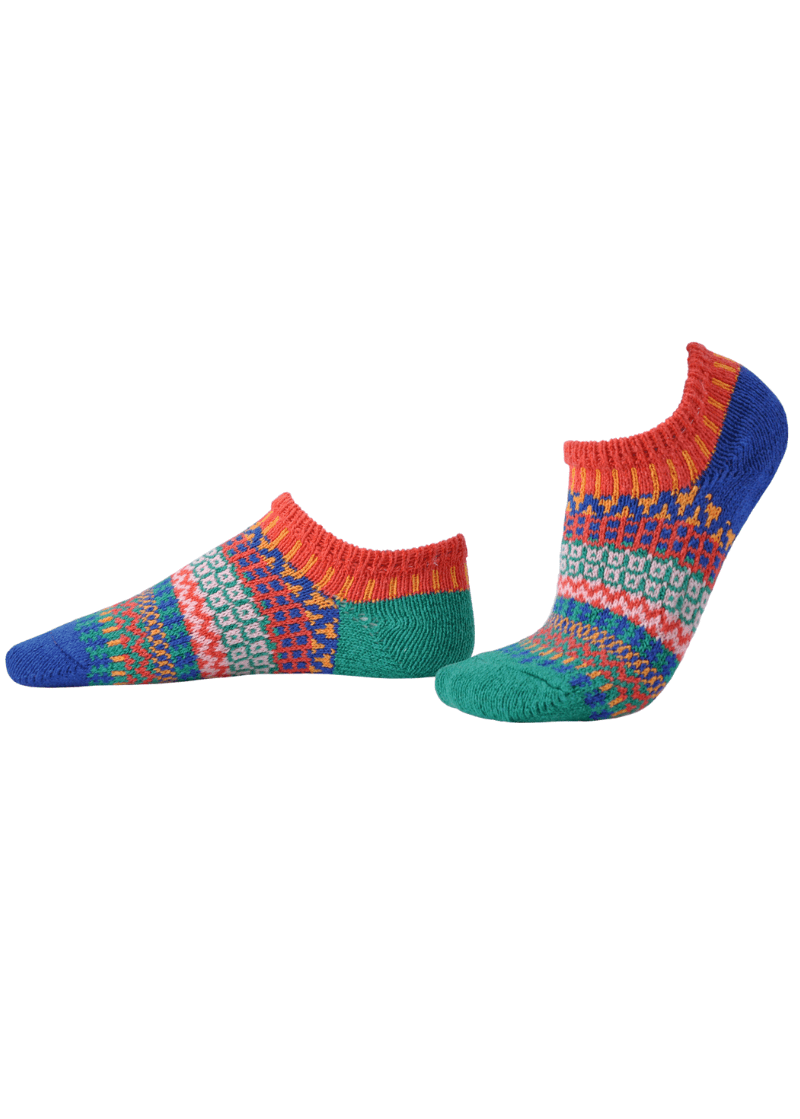 Solmate CAYANNE Knitted Ankle Socks Proudly Made USA | These socks are delightfully mismatched & so very comfortable. Classy Cozy Cool Women's Boutiqu
